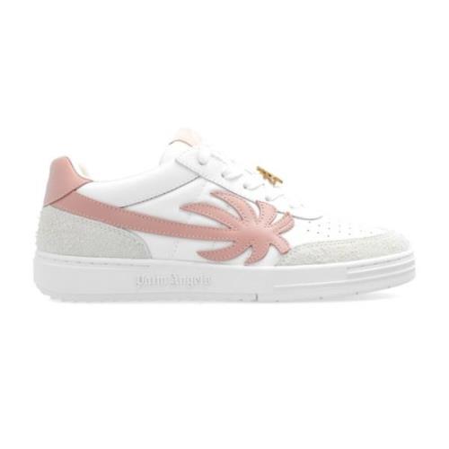 Universiteitssneakers Palm Angels , White , Dames