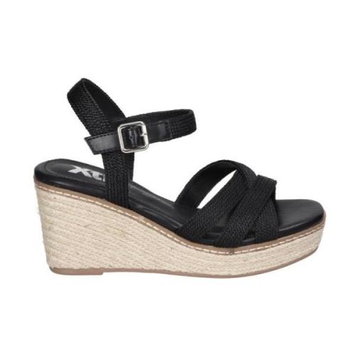 Jonge Modieuze Sandalen Xti , Black , Dames