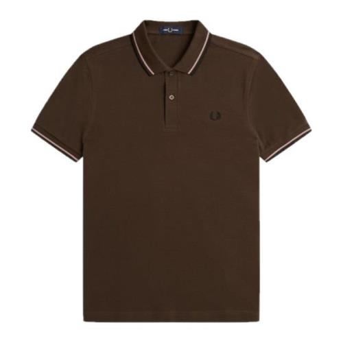 Polo Shirts Fred Perry , Brown , Heren