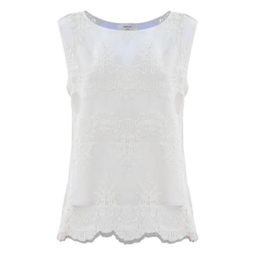 Mouwloze Top Kocca , White , Dames