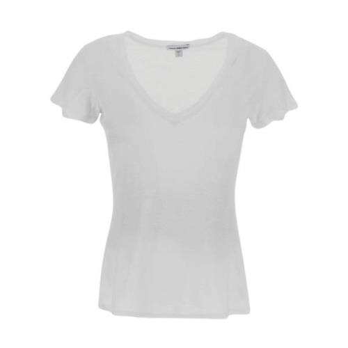 T-Shirts James Perse , White , Dames