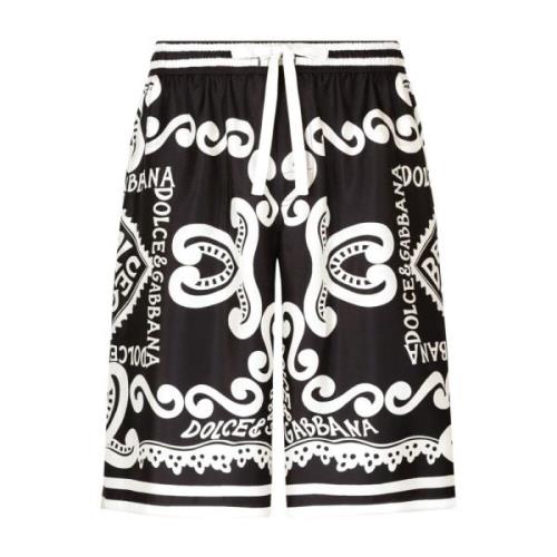 Casual Shorts Dolce & Gabbana , Black , Heren