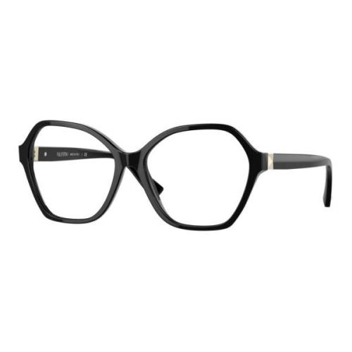 Zwarte brillenframes Valentino , Black , Unisex