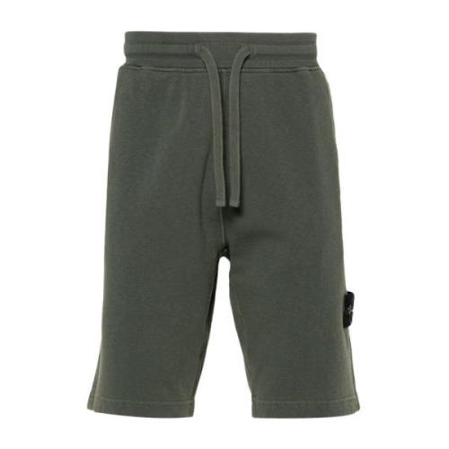 Casual Shorts Stone Island , Green , Heren