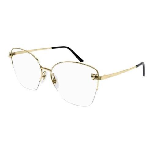 Goud Transparante Ct0345O Bril Cartier , Yellow , Unisex