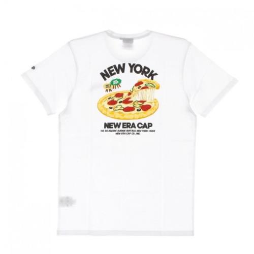 NE Food Pack Tee - Wit/Oranje New Era , White , Heren
