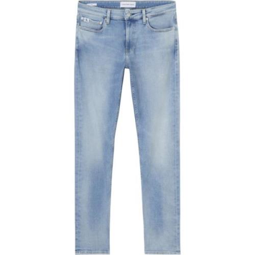 Slim-Fit Jeans voor Heren Calvin Klein , Blue , Heren