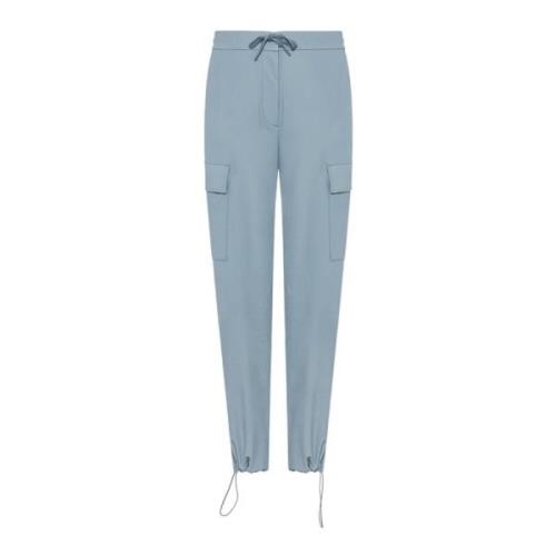 Tapered Trousers Duno , Blue , Dames