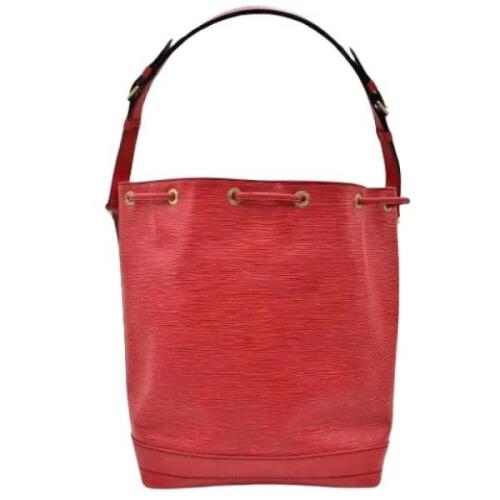 Pre-owned Leather shoulder-bags Louis Vuitton Vintage , Red , Dames