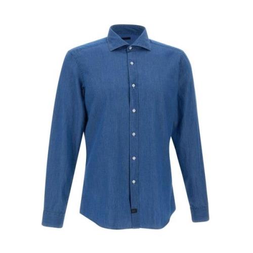 Casual Shirts Fay , Blue , Heren