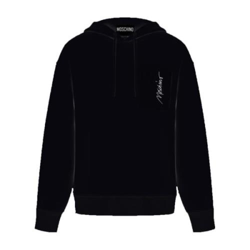 Sweatshirts & Hoodies Moschino , Black , Heren