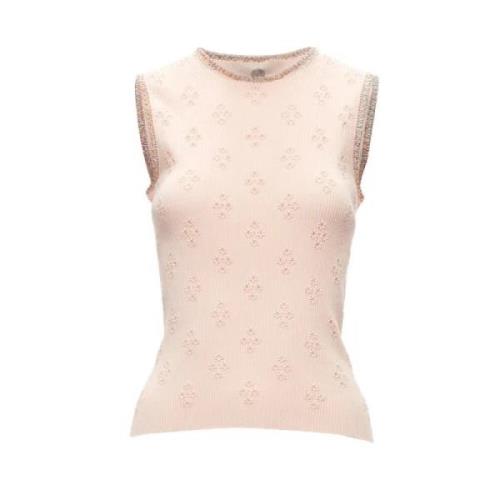 Pre-owned Cotton outerwear Chanel Vintage , Pink , Dames