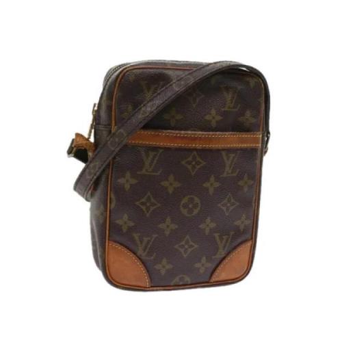 Pre-owned Canvas louis-vuitton-bags Louis Vuitton Vintage , Brown , Da...