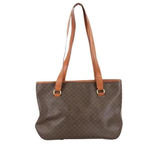 Pre-owned Leather totes Celine Vintage , Brown , Dames