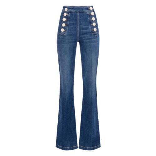 Elisabetta Franchi jeans Pj44D41E2 Elisabetta Franchi , Blue , Dames