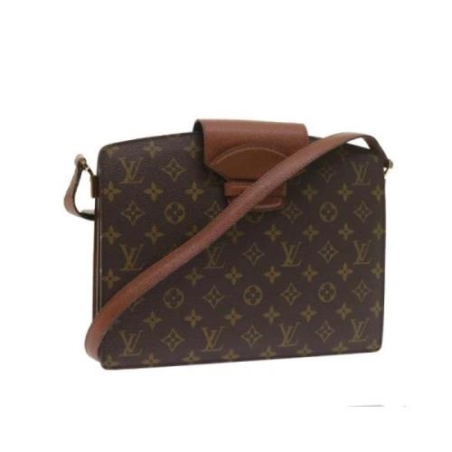 Pre-owned Canvas louis-vuitton-bags Louis Vuitton Vintage , Brown , Da...