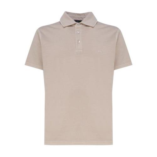 Polo Shirts Fay , Beige , Heren