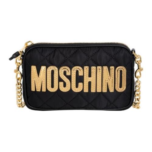 Crossbody bag Moschino , Black , Dames