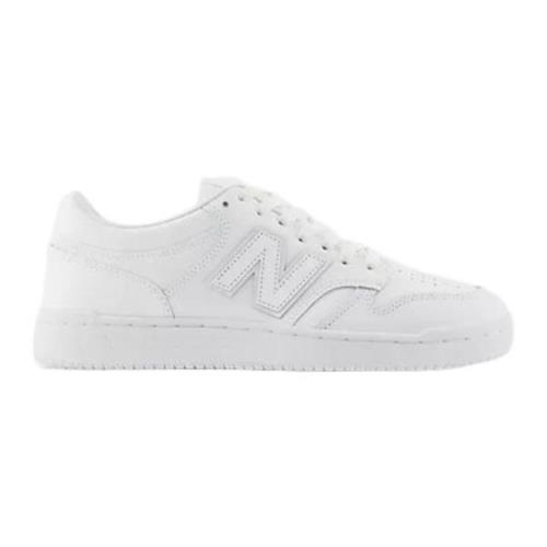 Klassieke Leren Sneakers New Balance , White , Heren