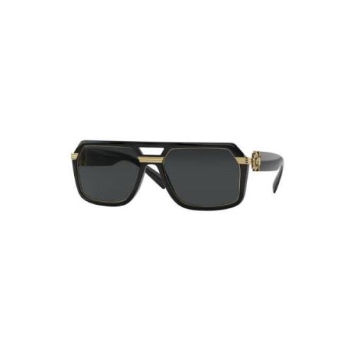 Sunglasses Versace , Black , Heren