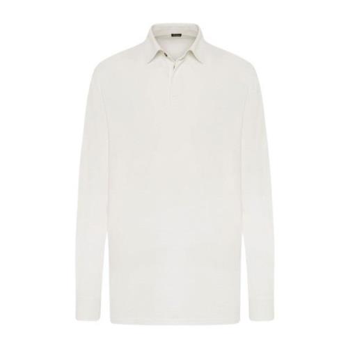 Polo Shirts Kiton , White , Heren