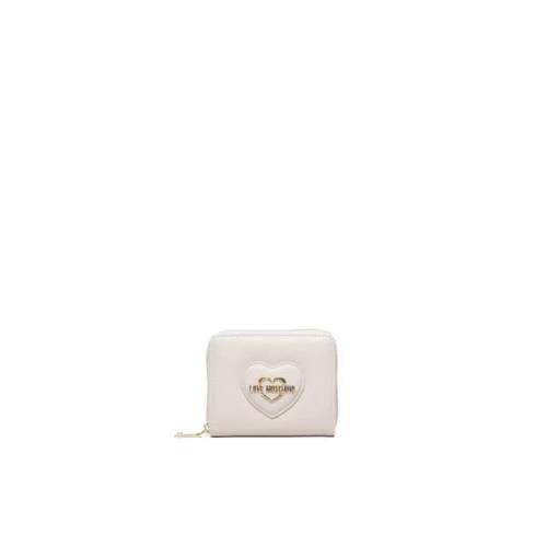 Wallets Cardholders Love Moschino , White , Dames