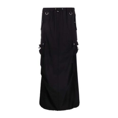 Maxi Skirts Coperni , Black , Dames