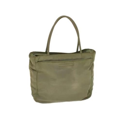 Pre-owned Nylon handbags Prada Vintage , Green , Dames