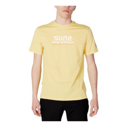 T-Shirts Suns , Yellow , Heren