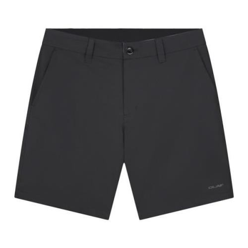 Nylon shorts zwart Olaf Hussein , Black , Heren