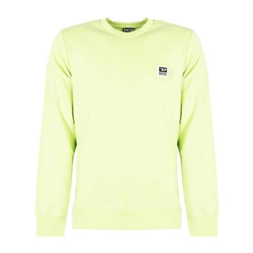 Sweatshirts Diesel , Green , Heren