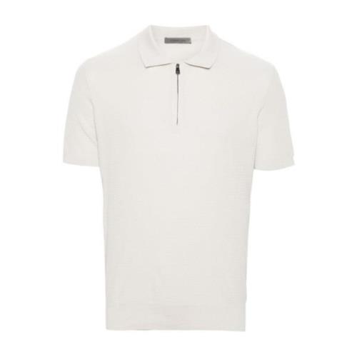 Witte T-shirts en Polos Corneliani , White , Heren