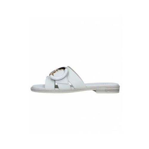 Sandalen Slippers Frau , White , Dames