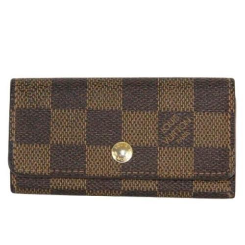 Pre-owned Canvas wallets Louis Vuitton Vintage , Brown , Dames