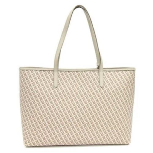 Pre-owned Canvas shoulder-bags Bally Pre-owned , Beige , Dames