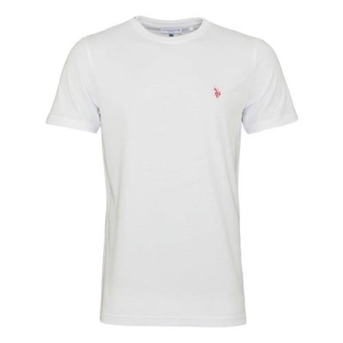R-Neck T-Shirts 2-Pack Casual Collectie U.s. Polo Assn. , White , Here...