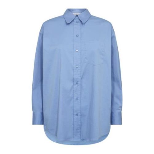 Oversize Cottoncc Crisp Overhemd Co'Couture , Blue , Dames