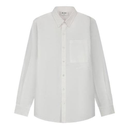 Oxford blouses wit Olaf Hussein , White , Heren