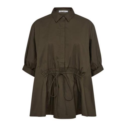 Crisp Wing Blouse Army Co'Couture , Green , Dames