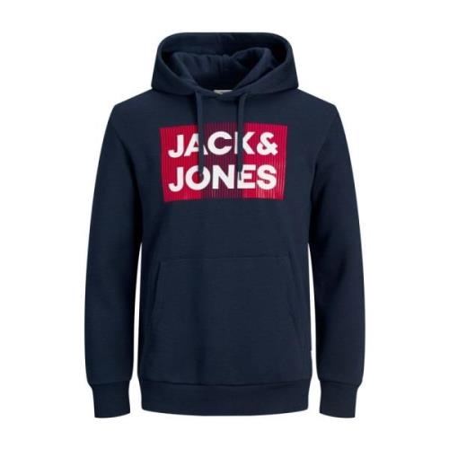 Hooded sweatshirt Jack Jones Corp Logo Jack & Jones , Blue , Heren