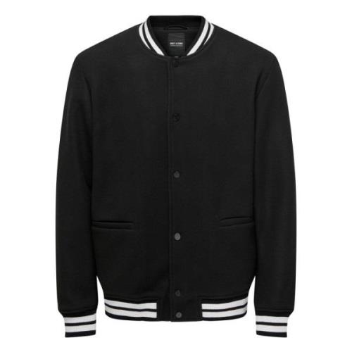 Jackets Only & Sons , Black , Heren