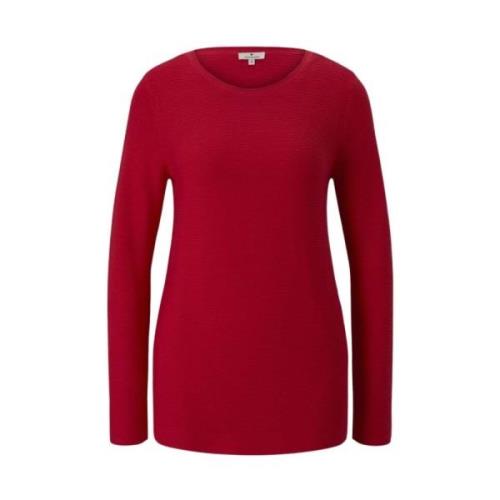 Sweatshirts Tom Tailor , Red , Dames