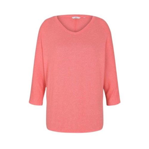 Sweatshirts Tom Tailor , Red , Dames