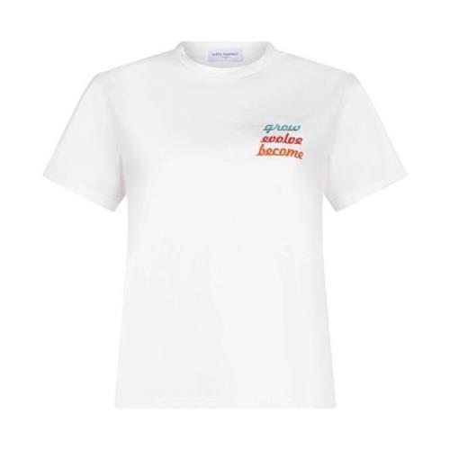 Salie T-shirt Lofty Manner , White , Dames