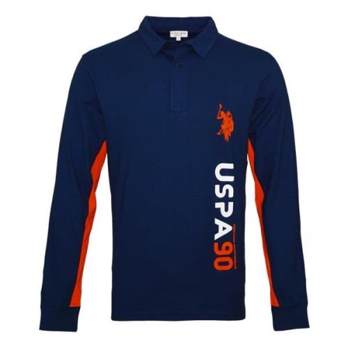 Stijlvolle Longsleeve Polo Shirt U.s. Polo Assn. , Blue , Heren