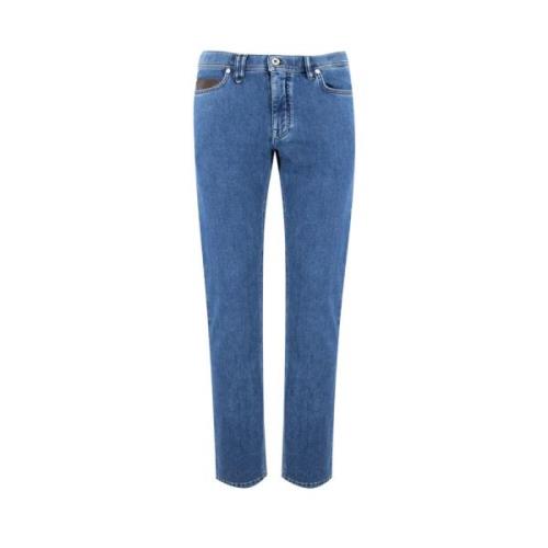 Slim-fit Jeans Brioni , Blue , Heren