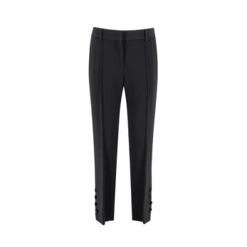 Slim-fit Trousers Ermanno Scervino , Black , Dames