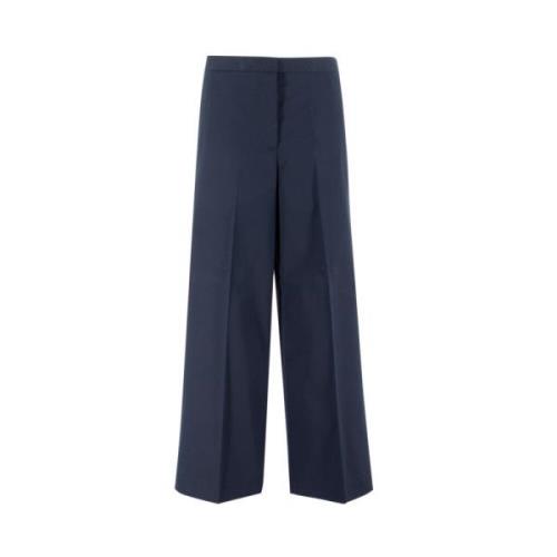 Wide Trousers Fabiana Filippi , Blue , Dames
