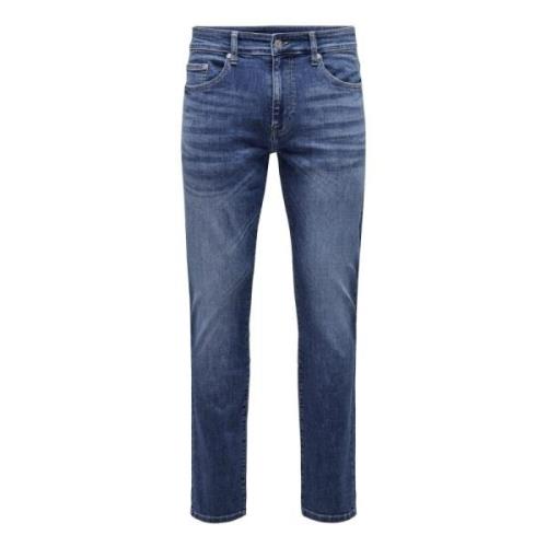 Jeans Only & Sons , Blue , Heren
