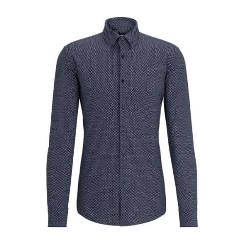 Casual Shirts Hugo Boss , Blue , Heren